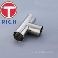 TORICH Welded dan Seamless Stainless Steel Straight Tee